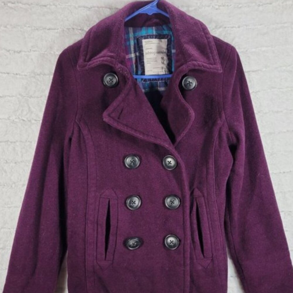 Aeropostale Medium Women's Peacoat Wool Blend